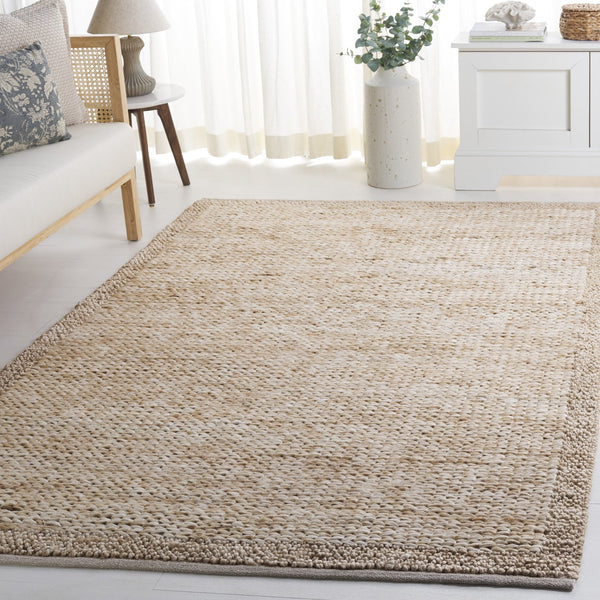 Safavieh Natural Handwoven Jute Area Rug - Timeless Sophistication And Comfort For Any Home Decor Style Beige Jute Nf954b-4