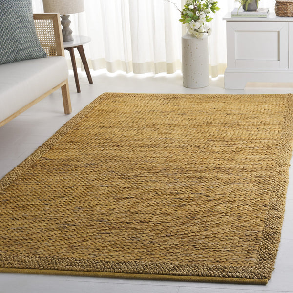 Safavieh Natural Handwoven Jute Area Rug - Timeless Sophistication And Comfort For Any Home Decor Style Gold Jute Nf954d-4