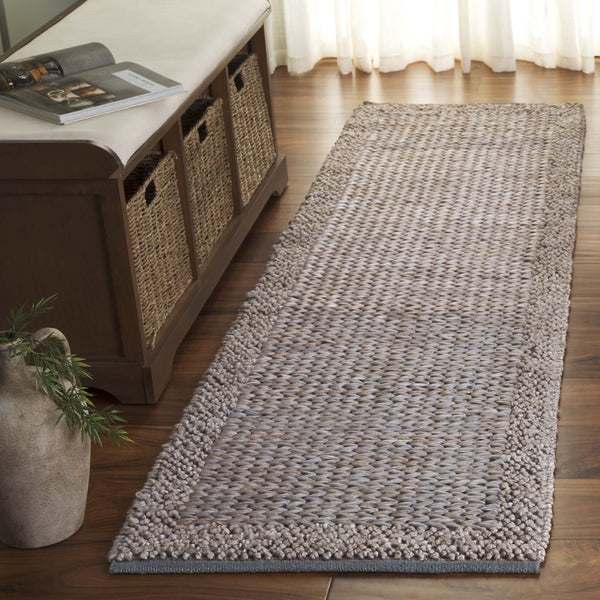 Safavieh Natural Handwoven Jute Area Rug - Timeless Sophistication And Comfort For Any Home Decor Style Grey Jute Nf954f-3