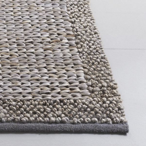 Safavieh Natural Handwoven Jute Area Rug - Timeless Sophistication And Comfort For Any Home Decor Style Grey Jute Nf954f-3