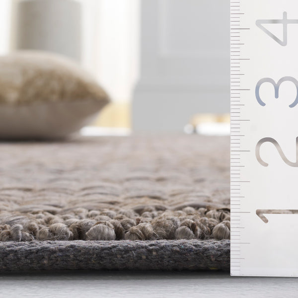 Safavieh Natural Handwoven Jute Area Rug - Timeless Sophistication And Comfort For Any Home Decor Style Grey Jute Nf954f-3