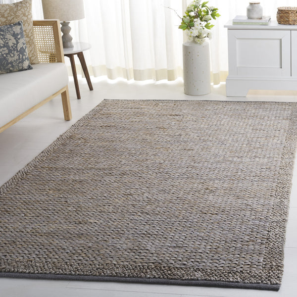 Safavieh Natural Handwoven Jute Area Rug - Timeless Sophistication And Comfort For Any Home Decor Style Grey Jute Nf954f-3