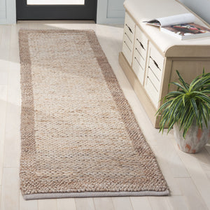 Safavieh Natural Handwoven Jute Area Rug - Timeless Sophistication And Comfort For Any Home Decor Style Silver Jute Nf954g-5