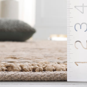 Safavieh Natural Handwoven Jute Area Rug - Timeless Sophistication And Comfort For Any Home Decor Style Silver Jute Nf954g-5