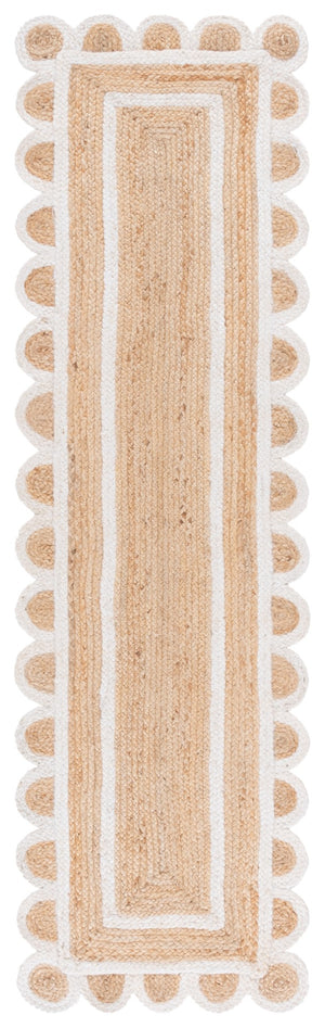 Safavieh Natural Handwoven Jute Area Rug - 3x5 Foot Ivory Charm For Rustic Home Decor Elegance Natural ,Ivory Jute Nfb125a-5