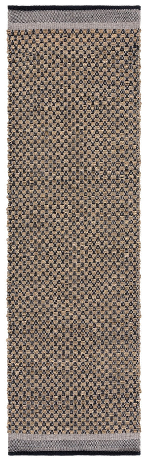Safavieh Natural Hand-woven Seagrass Runner Rug – Elegant, Earthy Tones For Stylish Home Decor And Comfort Natural ,Black 60% Seagrass,20% Cotton,20% Wool Nfb201a-28