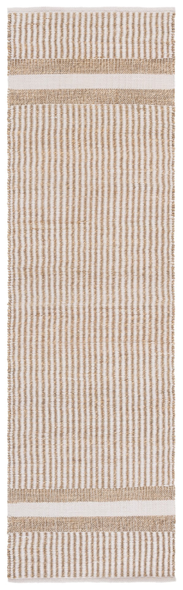 Safavieh Natural Area Rug - Hand-woven Indian Craftsmanship In Eco-friendly Seagrass For Timeless Elegance Natural ,Ivory 60% Seagrass,40% Pet Nfb202a-3