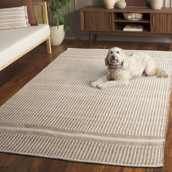 Safavieh Natural Hand-woven Seagrass Runner Rug - Luxurious, Durable, And Perfect For Any Space Decor Natural ,Ivory 60% Seagrass,40% Pet Nfb202a-5