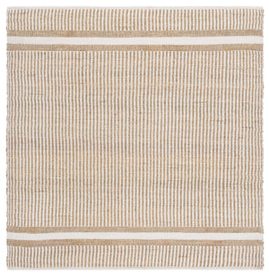 Safavieh Natural Hand-woven Seagrass Runner Rug - Luxurious, Durable, And Perfect For Any Space Decor Natural ,Ivory 60% Seagrass,40% Pet Nfb202a-6sq