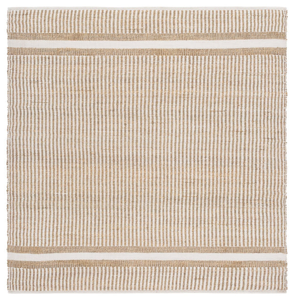 Safavieh Natural Hand-woven Seagrass Runner Rug - Luxurious, Durable, And Perfect For Any Space Decor Natural ,Ivory 60% Seagrass,40% Pet Nfb202a-6sq