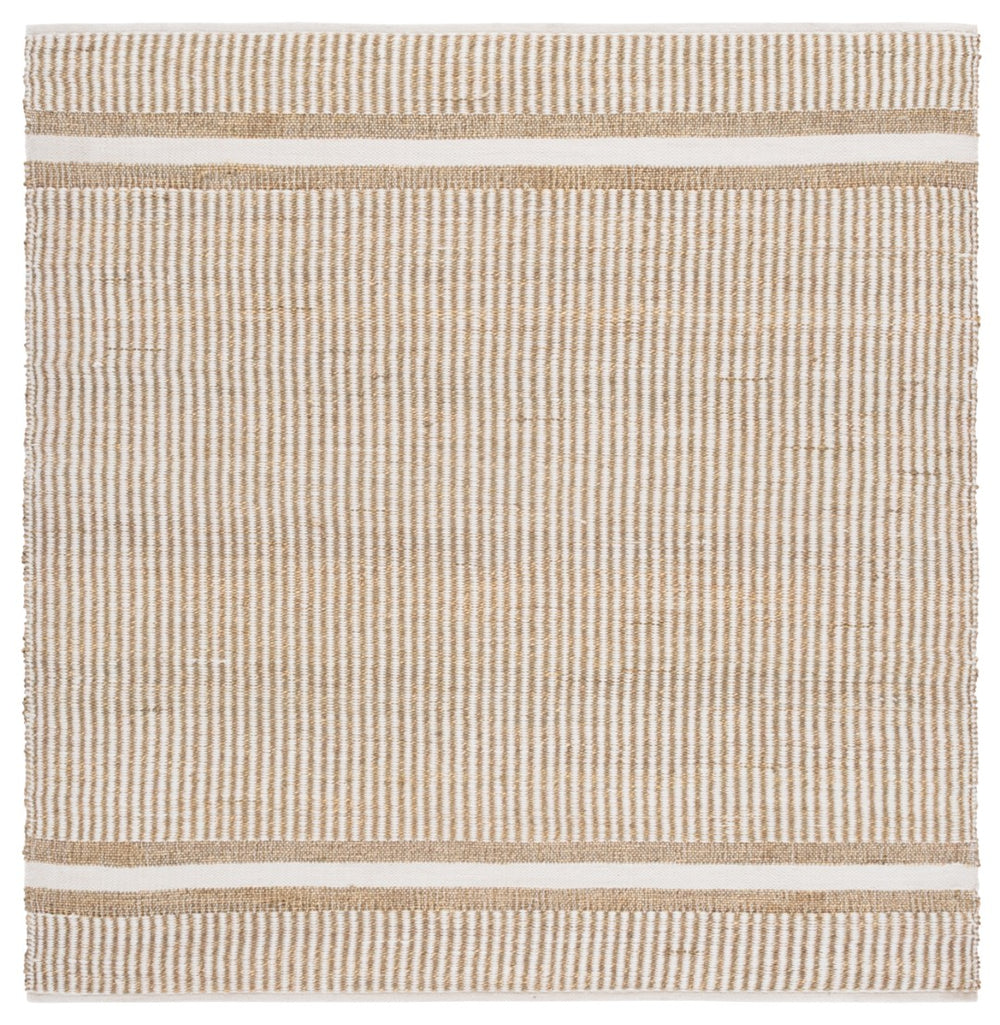 Safavieh Natural Area Rug - Hand-woven Indian Craftsmanship In Eco-friendly Seagrass For Timeless Elegance Natural ,Ivory 60% Seagrass,40% Pet Nfb202a-3
