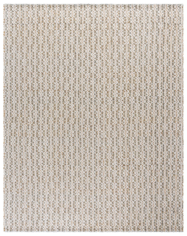 Safavieh Natural Hand-loomed Runner Rug - Eco-friendly Jute & Wool Blend For Timeless Home Décor Appeal Natural ,Ivory 50% Jute 45% Wool,& 5% Pet Nfb225a-8
