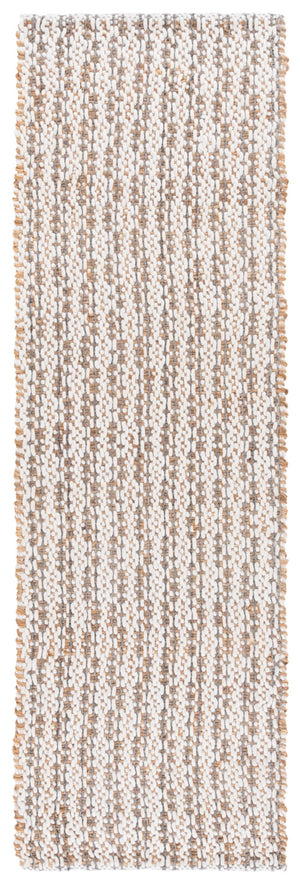 Safavieh Natural Hand-loomed Area Rug In Timeless Ivory – Elegant, Eco-friendly Décor For Any Room Natural ,Grey 50% Jute 45% Wool,& 5% Pet Nfb225f-9