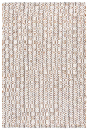 Safavieh Natural Hand-loomed Runner Rug - Eco-friendly Jute & Wool Blend For Timeless Home Décor Appeal Natural ,Grey 50% Jute 45% Wool,& 5% Pet Nfb225f-5