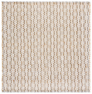 Safavieh Natural Hand-loomed Area Rug In Timeless Ivory – Elegant, Eco-friendly Décor For Any Room Natural ,Grey 50% Jute 45% Wool,& 5% Pet Nfb225f-9