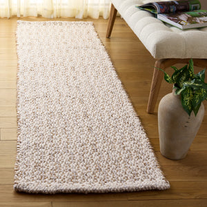 Safavieh Natural Hand-loomed Area Rug In Timeless Ivory – Elegant, Eco-friendly Décor For Any Room Natural ,Silver 50% Jute 45% Wool,& 5% Pet Nfb225g-4