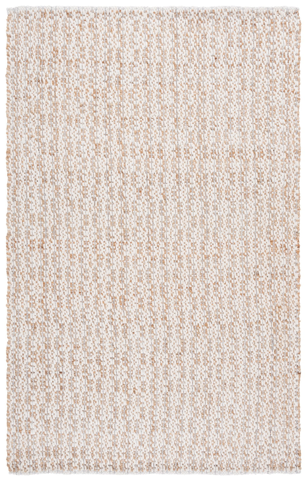 Safavieh Natural Hand-loomed Area Rug In Timeless Ivory – Elegant, Eco-friendly Décor For Any Room Natural ,Silver 50% Jute 45% Wool,& 5% Pet Nfb225g-4