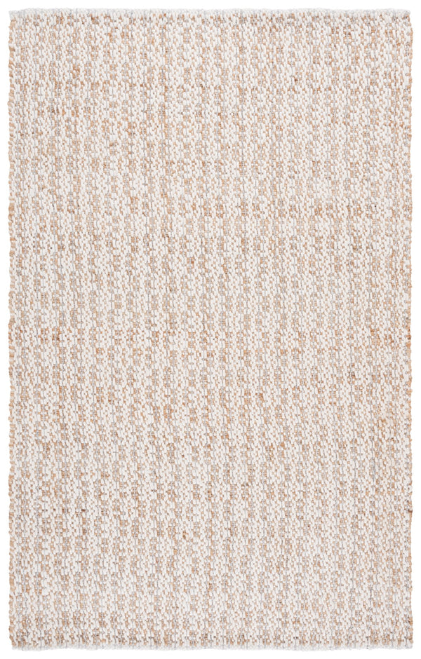 Safavieh Natural Hand-loomed Area Rug In Timeless Ivory – Elegant, Eco-friendly Décor For Any Room Natural ,Silver 50% Jute 45% Wool,& 5% Pet Nfb225g-4