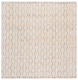 Safavieh Natural Hand-loomed Runner Rug - Eco-friendly Jute & Wool Blend For Timeless Home Décor Appeal Natural ,Silver 50% Jute 45% Wool,& 5% Pet Nfb225g-6sq