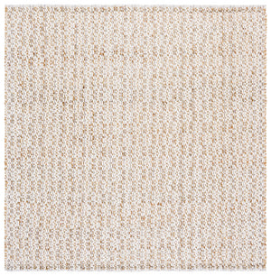 Safavieh Natural Hand-loomed Area Rug In Timeless Ivory – Elegant, Eco-friendly Décor For Any Room Natural ,Silver 50% Jute 45% Wool,& 5% Pet Nfb225g-4