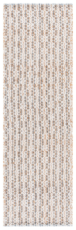 Safavieh Natural Hand-loomed Area Rug In Timeless Ivory – Elegant, Eco-friendly Décor For Any Room Natural ,Blue 50% Jute 45% Wool,& 5% Pet Nfb225n-6