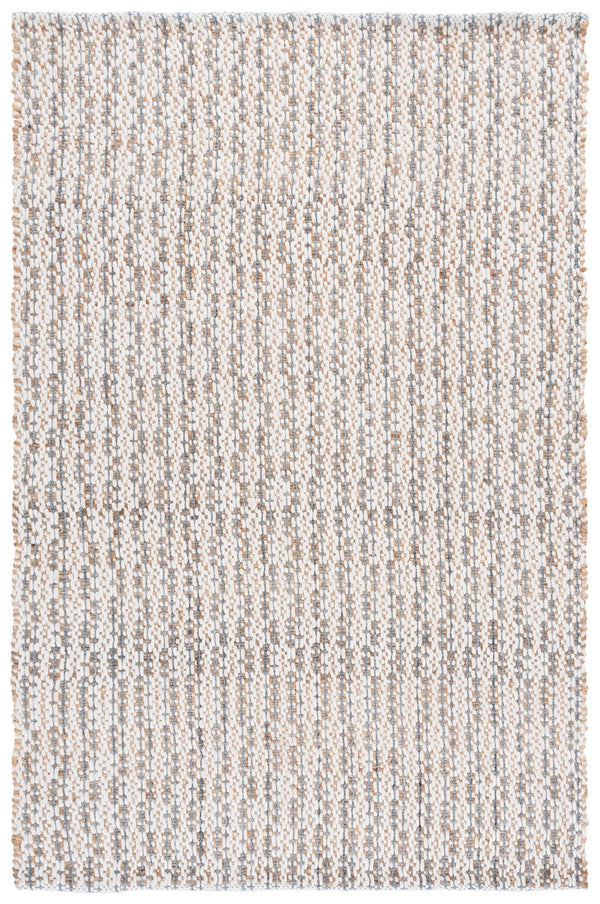 Safavieh Natural Hand-loomed Runner Rug - Eco-friendly Jute & Wool Blend For Timeless Home Décor Appeal Natural ,Blue 50% Jute 45% Wool,& 5% Pet Nfb225n-5