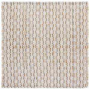 Safavieh Natural Hand-loomed Area Rug In Timeless Ivory – Elegant, Eco-friendly Décor For Any Room Natural ,Blue 50% Jute 45% Wool,& 5% Pet Nfb225n-6