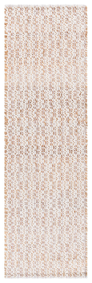 Safavieh Natural Hand-loomed Area Rug In Timeless Ivory – Elegant, Eco-friendly Décor For Any Room Natural ,Pink 50% Jute 45% Wool,& 5% Pet Nfb225u-4