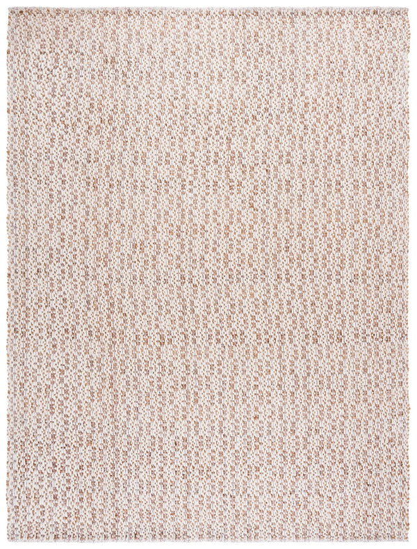 Safavieh Natural Hand-loomed Runner Rug - Eco-friendly Jute & Wool Blend For Timeless Home Décor Appeal Natural ,Pink 50% Jute 45% Wool,& 5% Pet Nfb225u-9