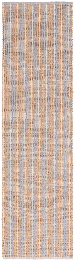 Safavieh Natural Handwoven Area Rug In Serene Grey - Durable, Sustainable, And Stylish Home Décor Piece Natural ,Grey 60% Jute 40% Cotton Nfb326f-6