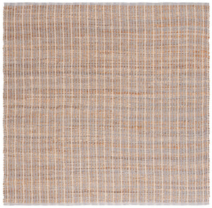 Safavieh Natural Handwoven Area Rug In Serene Grey - Durable, Sustainable, And Stylish Home Décor Piece Natural ,Grey 60% Jute 40% Cotton Nfb326f-6