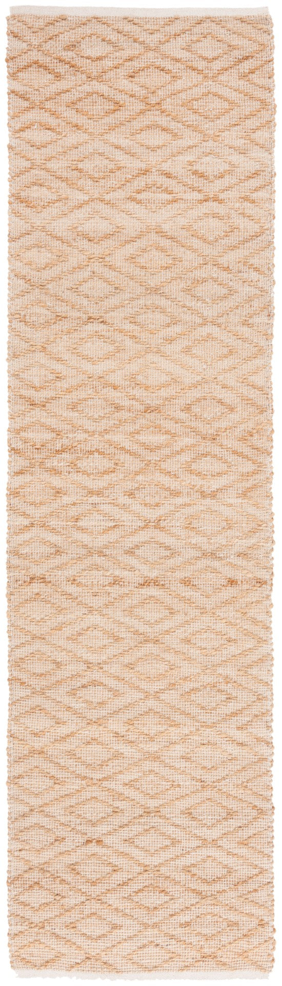 Safavieh Natural Handwoven Area Rug - Sustainable Jute & Cotton Blend With Timeless Diamond Design For Style Natural 60% Jute 40% Cotton Nfb327a-4