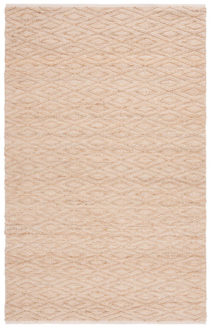 Safavieh Natural Handwoven Runner Rug - Elegant Geometric Design In Organic Jute & Cotton For Timeless Style Natural 60% Jute 40% Cotton Nfb327a-5