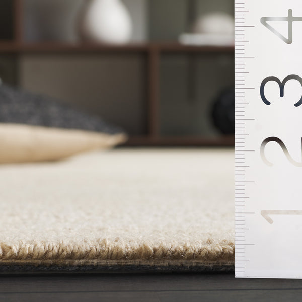 Safavieh Natural Fiber Hand-tufted Area Rug - Eco-friendly Jute & Cotton Blend, Elegant Home Décor Accent Ivory 80% Jute 20% Cotton Nfb353a-5