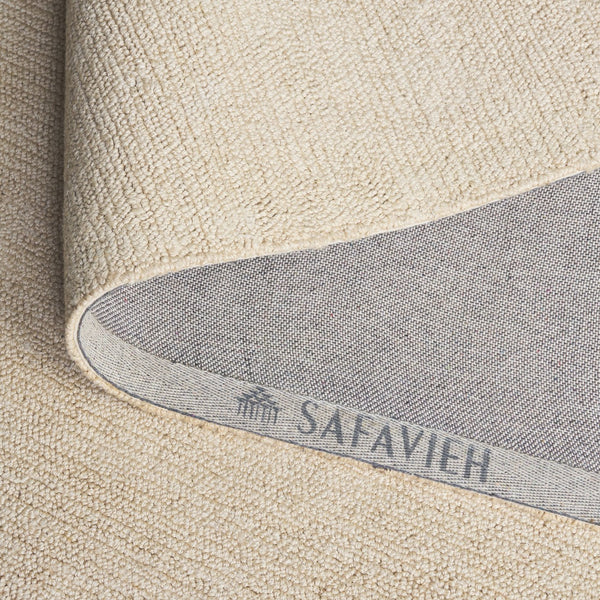 Safavieh Natural Fiber Hand-tufted Area Rug - Eco-friendly Jute & Cotton Blend, Elegant Home Décor Accent Ivory 80% Jute 20% Cotton Nfb353a-5