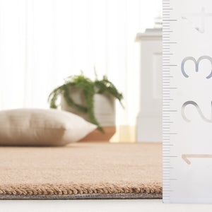 Safavieh Natural Fiber Hand-tufted Area Rug - Eco-friendly Jute & Cotton Blend, Elegant Home Décor Accent Natural 80% Jute 20% Cotton Nfb353d-6r