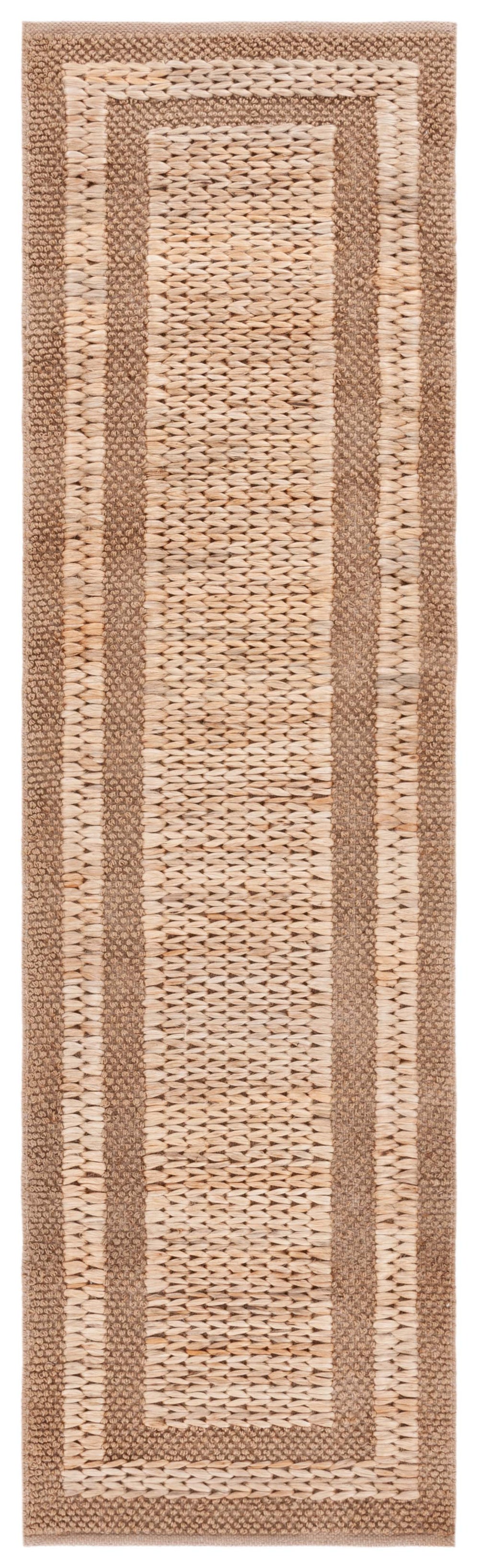 Safavieh Natural Fiber 378 NFB378 Hand Woven Natural Fiber Rug Natural NFB378A-8