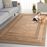 Safavieh Natural Fiber 378 Hand Woven Natural Fiber Rug NFB378A-5