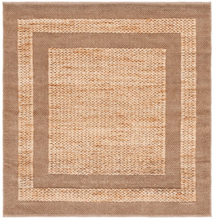 Safavieh Natural Fiber 378 NFB378 Hand Woven Natural Fiber Rug Natural NFB378A-6SQ