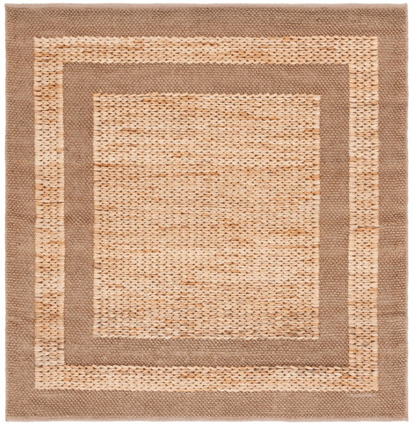 Safavieh Natural Fiber 378 NFB378 Hand Woven Natural Fiber Rug Natural NFB378A-6SQ