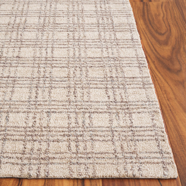 Safavieh Natural Hand-tufted Area Rug - Sustainable Jute & Wool Blend For Elegant Home Decor & Comfort Grey ,Beige 40% Jute,40% Wool,20% Cotton Nfb425f-5