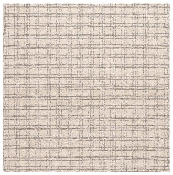 Safavieh Natural Hand-tufted Area Rug - Sustainable Jute & Wool Blend For Elegant Home Decor & Comfort Grey ,Beige 40% Jute,40% Wool,20% Cotton Nfb425f-6sq