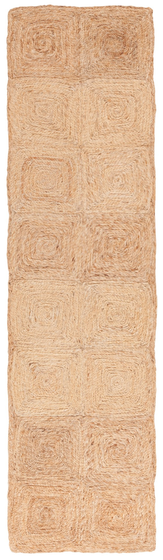 Safavieh Natural Fiber Area Rug - Hand-loomed Jute With Geometric Design For Luxurious Living Room Decor Natural Jute Pile Nfb480a-29