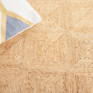 Safavieh Natural Fiber Area Rug - Hand-loomed Jute With Geometric Design For Luxurious Living Room Decor Natural Jute Pile Nfb480a-29