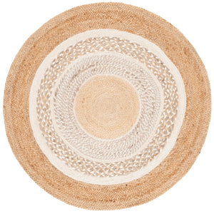 Safavieh Natural Handwoven Jute Area Rug - Eco-friendly Elegance For Stylish Living Spaces And Comfort Natural ,Ivory Jute Nfb534a-4r