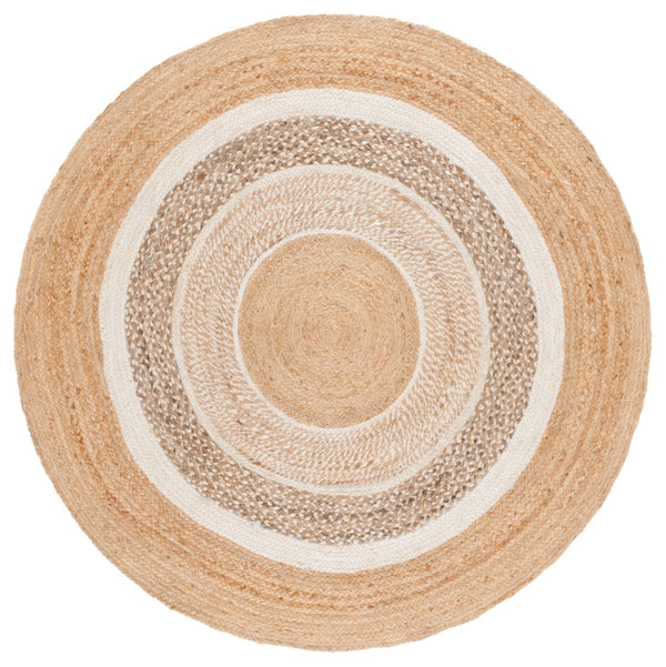 Safavieh Natural Handwoven Jute Area Rug - Eco-friendly Elegance For Stylish Living Spaces And Comfort Natural ,Ivory Jute Nfb534a-4r