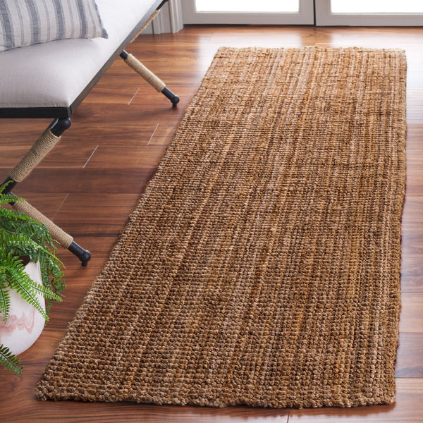 Safavieh Natural Fiber Runner Rug - Eco-friendly Hand-loomed Jute And Coir Design For Elegant Home Décor Natural 70% Jute,30% Coir Nfb576a-28