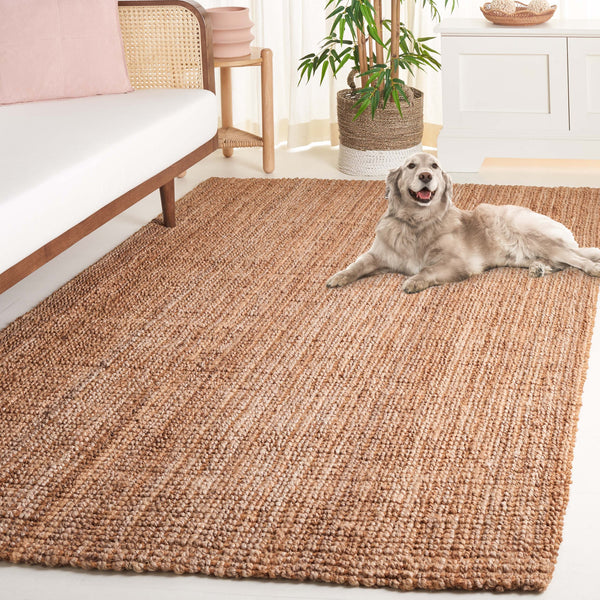 Safavieh Natural Fiber Runner Rug - Eco-friendly Hand-loomed Jute And Coir Design For Elegant Home Décor Natural 70% Jute,30% Coir Nfb576a-5