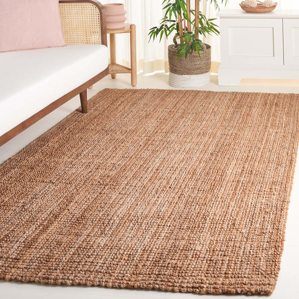 Safavieh Natural Fiber Runner Rug - Eco-friendly Hand-loomed Jute And Coir Design For Elegant Home Décor Natural 70% Jute,30% Coir Nfb576a-5