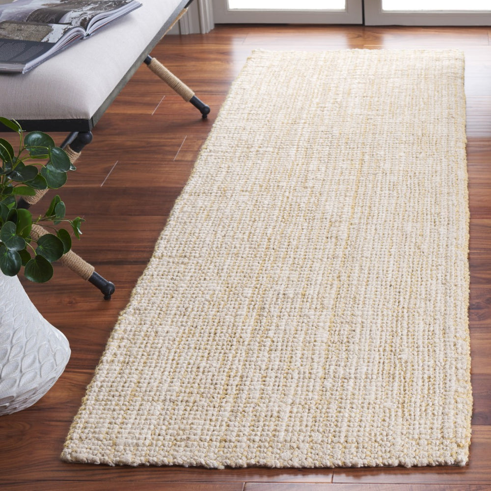 Safavieh Natural Hand-loomed Jute And Coir Area Rug - Timeless Elegance For Eco-friendly Home Decor Bleach ,Ivory 70% Jute,30% Coir Nfb576b-3
